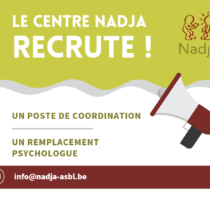 Offres d’emploi : coordinateur – trice et psychologue